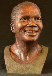 Portrait Bust of the late Lesego Victoria Montoedi