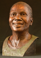 Portrait Bust of the late Lesego Victoria Montoedi