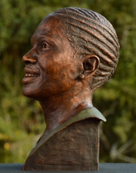 Portrait Bust of the late Lesego Victoria Montoedi