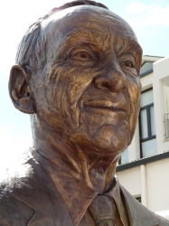 Portrait bust of the late Mr Philip Garlick