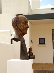 Portrait bust of the late Mr Philip Garlick