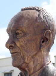 Portrait bust of the late Mr Philip Garlick