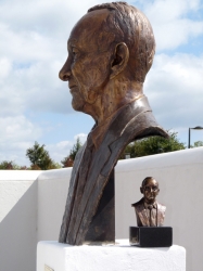 Portrait bust of the late Mr Philip Garlick