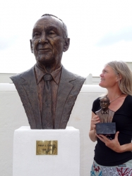 Portrait bust of the late Mr Philip Garlick