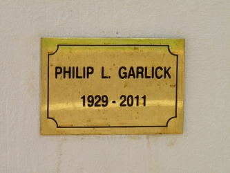 Portrait bust of the late Mr Philip Garlick