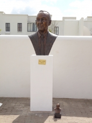 Portrait bust of the late Mr Philip Garlick