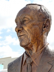 Portrait bust of the late Mr Philip Garlick