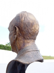 Portrait bust of the late Mr Philip Garlick