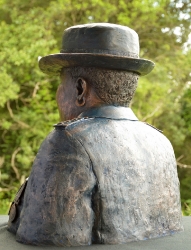 Portrait bust of the late Ms. Motsebe Francinah Tankie