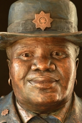 Portrait bust of the late Ms. Motsebe Francinah Tankie