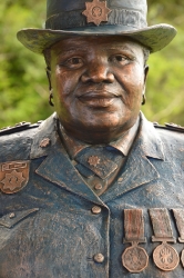 Portrait bust of the late Ms. Motsebe Francinah Tankie