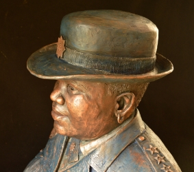 Portrait bust of the late Ms. Motsebe Francinah Tankie