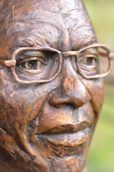 Portrait bust of Florentin Mangenda Mukoko