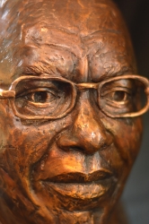 Portrait bust of Florentin Mangenda Mukoko