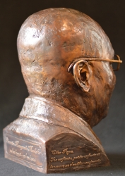 Portrait bust of Florentin Mangenda Mukoko