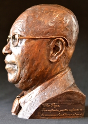 Portrait bust of Florentin Mangenda Mukoko