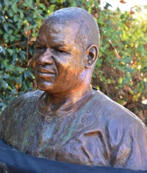 Portrait Bust of the late Prince Mphathi L Sithole