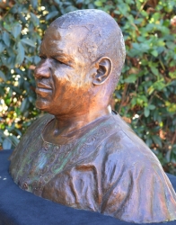 Portrait Bust of the late Prince Mphathi L Sithole