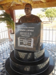 Portrait Bust of the late Prince Mphathi L Sithole