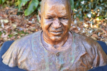 Portrait Bust of the late Prince Mphathi L Sithole