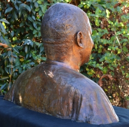 Portrait Bust of the late Prince Mphathi L Sithole