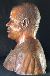 Portrait Bust of the late Prince Mphathi L Sithole