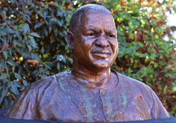 Portrait Bust of the late Prince Mphathi L Sithole