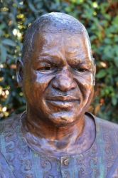 Portrait Bust of the late Prince Mphathi L Sithole