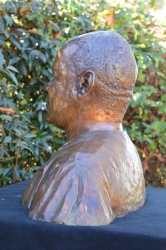 Portrait Bust of the late Prince Mphathi L Sithole