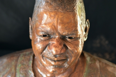 Portrait Bust of the late Prince Mphathi L Sithole