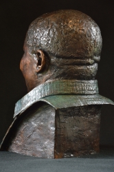 Portrait bust of the late Vusimuzi Theophilus Dube