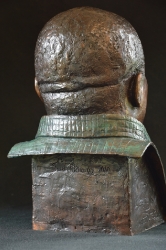 Portrait bust of the late Vusimuzi Theophilus Dube