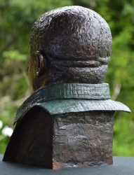 Portrait bust of the late Vusimuzi Theophilus Dube