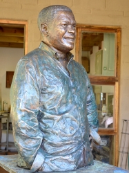 Portrait Busts of Mr and Mrs Shongwe