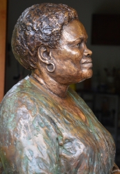 Portrait Busts of Mr and Mrs Shongwe