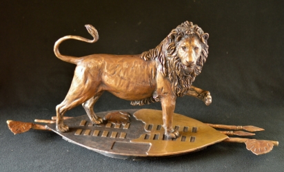 eSwatini Lion on Shield