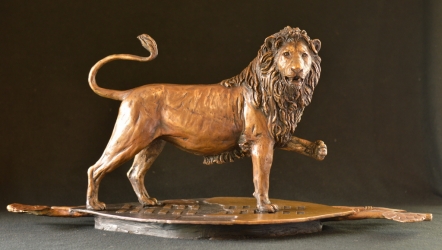 eSwatini Lion on Shield