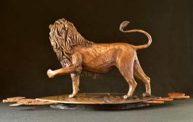 eSwatini Lion on Shield