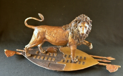 eSwatini Lion on Shield