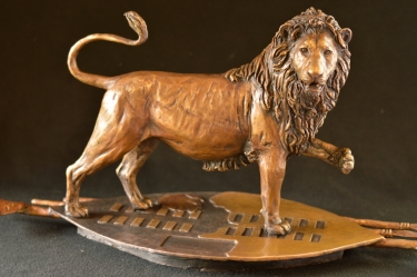 eSwatini Lion on Shield