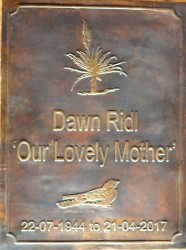 Our lovely Mother Plaque