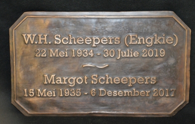 Scheepers Plaque