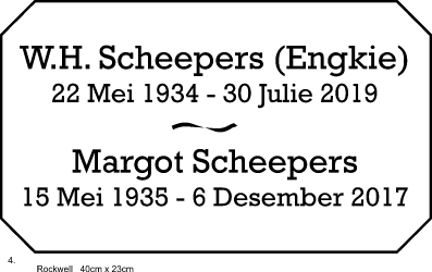Scheepers Plaque