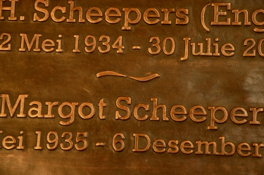 Scheepers Plaque