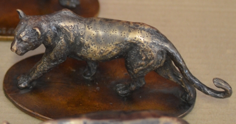 Leopard - Small bronze collectibles
