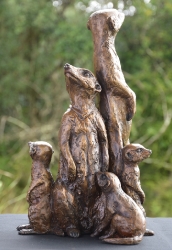 Meerkat Family x5 - SOLD