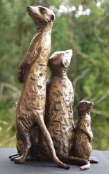 Meerkat Family x5 - SOLD