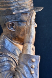 Portrait bust of the Late Général Honoré Olery - Gabon