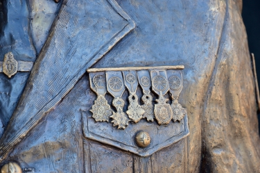 Portrait bust of the Late Général Honoré Olery - Gabon