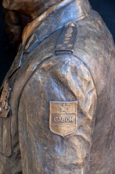 Portrait bust of the Late Général Honoré Olery - Gabon